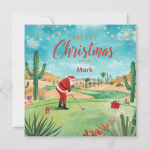 Arizona jul i öknen Julkort