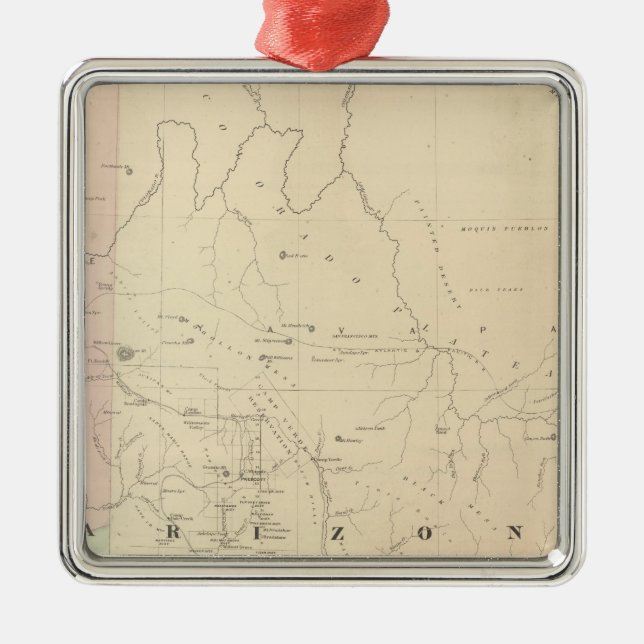 Arizona Julgransprydnad Metall (Framsidan)