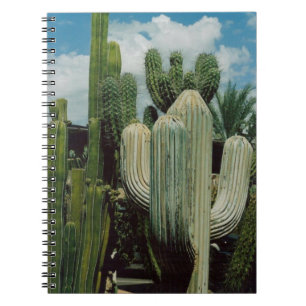 Arizona kaktus anteckningsbok med spiral
