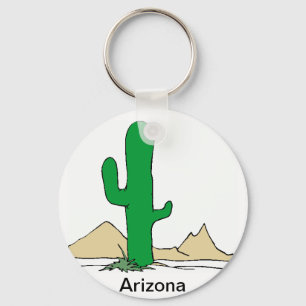 Arizona kaktuskeychain nyckelring