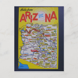 Arizona, Karta Vykort