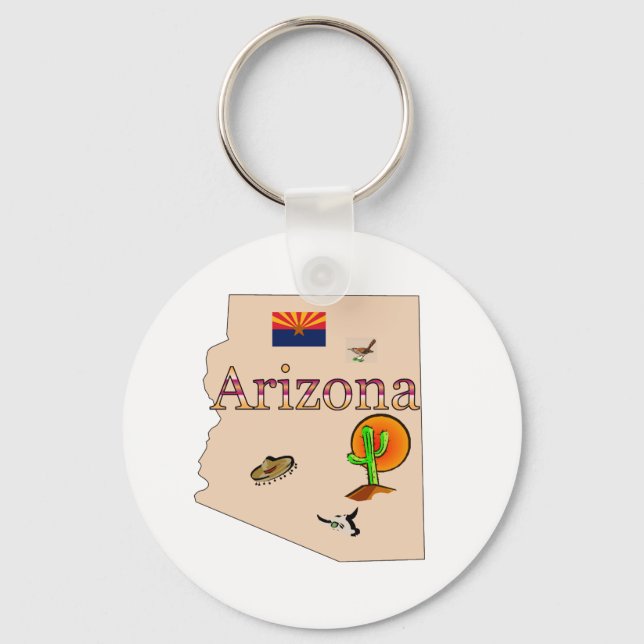 Arizona Keychain Nyckelring (Framsida)