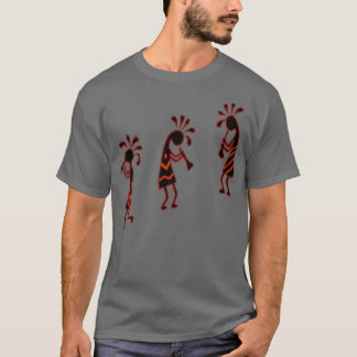 Arizona Kokopelli Tribal Flute Players T Shirt
