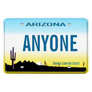 Arizona License Plate (personlig) Magnet