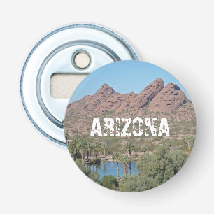 Arizona Ligcape Handflatan Träd Red Sten Keepsaké Flasköppnare