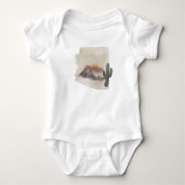 Arizona lokalt odlad baby bodysuit t shirt