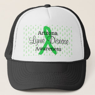 Arizona Lyme Disease Awareness Basebollmössa Truckerkeps