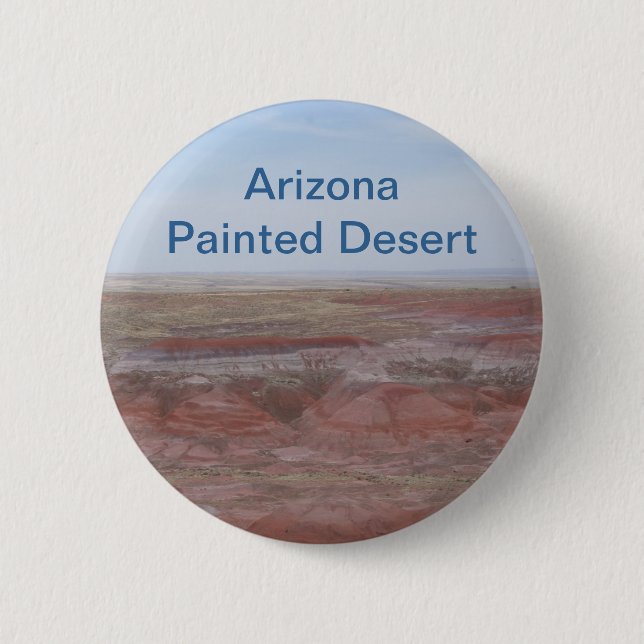 Arizona målade öknen knapp (Framsida)
