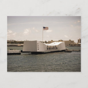 Arizona Memorial Pearl Harbour Vykort