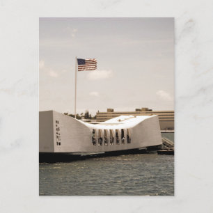 Arizona Memorial Pearl Harbour Vykort