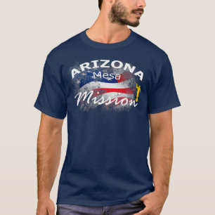 Arizona Mesa Mormon LDS Uppdrag Missionär Gift T Shirt