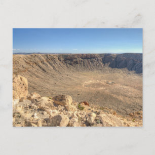 Arizona Meteor Crater Vykort