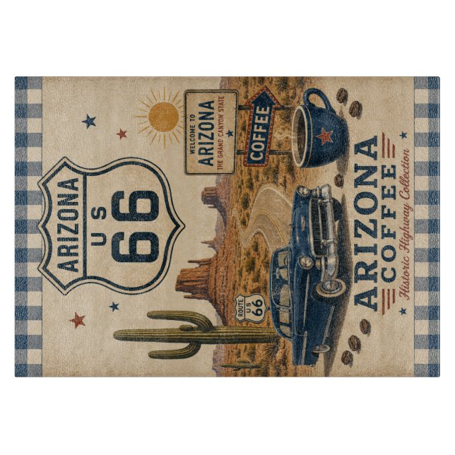 Arizona Mother Road kaffebord (Framsidan)