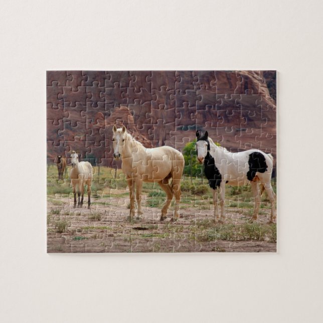 Arizona, Navajo Indian Reservation, Chinle, Pussel (Horisontell)