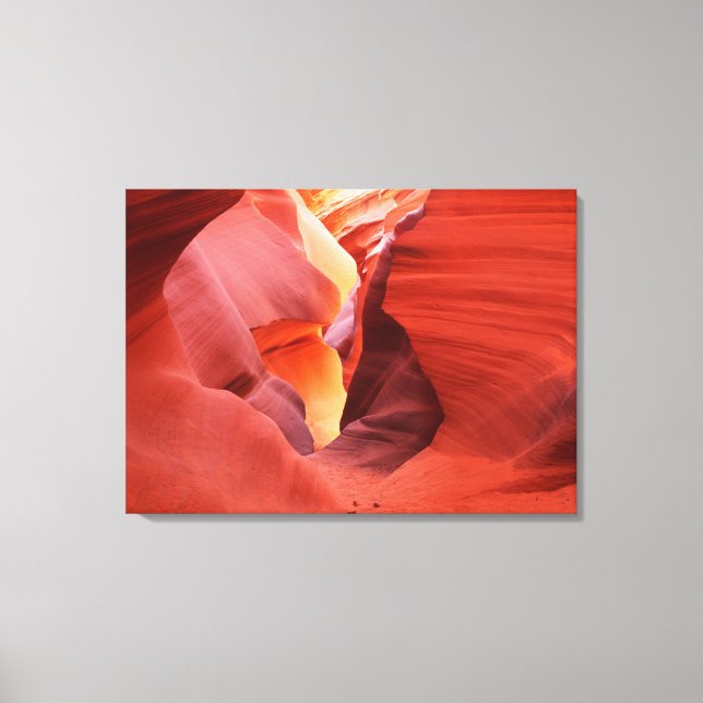 Arizona, Navajo Nation, Lower Antelope Canyon Canvastryck (Framsida)