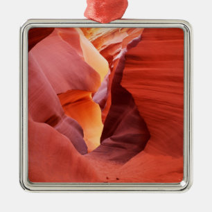 Arizona, Navajo Nation, Lower Antelope Canyon, Julgransprydnad Metall