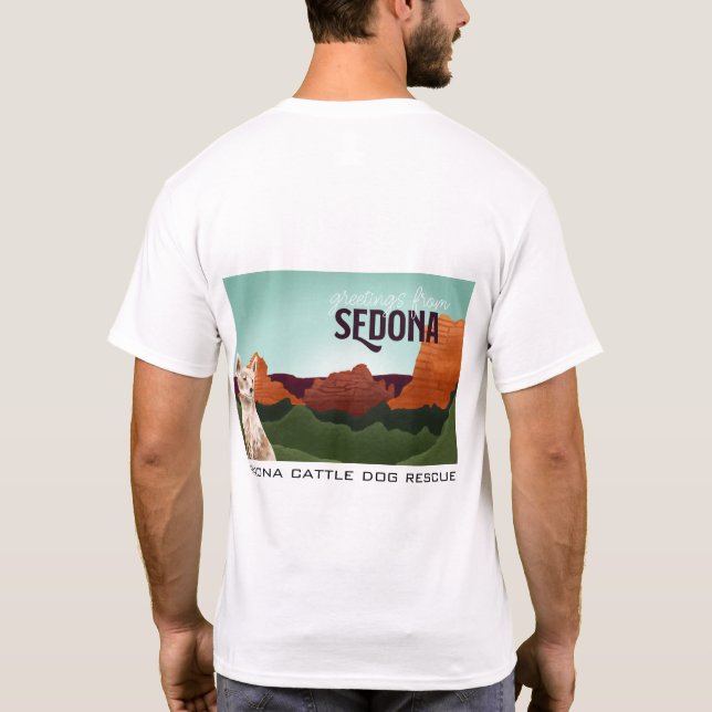 Arizona nötkreatur förföljer räddingen - Sedona T Shirt (Baksida)