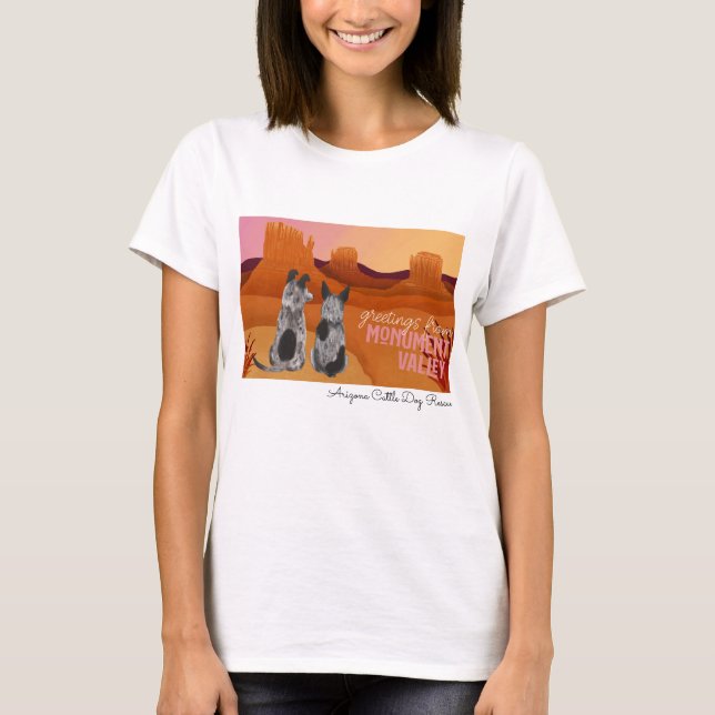 Arizona nötkreatur förföljer räddingen - t shirt (Framsida)