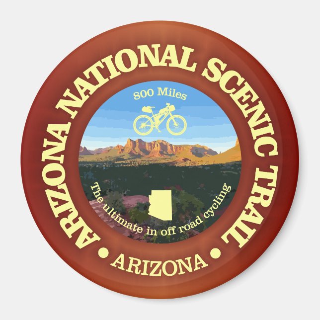 Arizona NST (cykling c) Magnet (Framsidan)