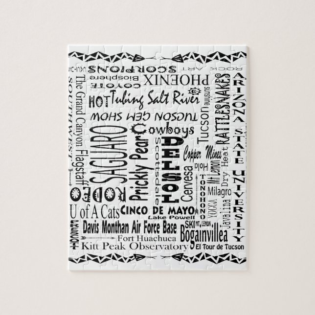 Arizona Nyckelord Pussel (Vertikal)