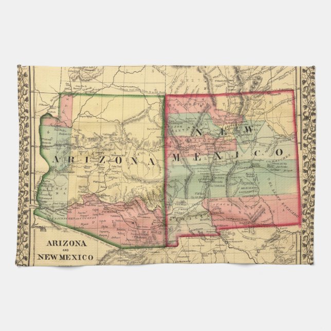 Arizona/nytt - mexico kökshandduk (Horisontell)