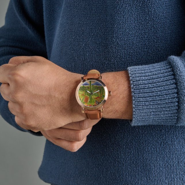 Arizona Ökenkonst Armbandsur (Handled)