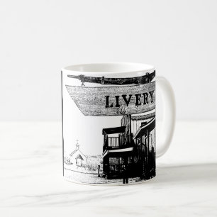 Arizona-området Livery Western Town Kaffemugg