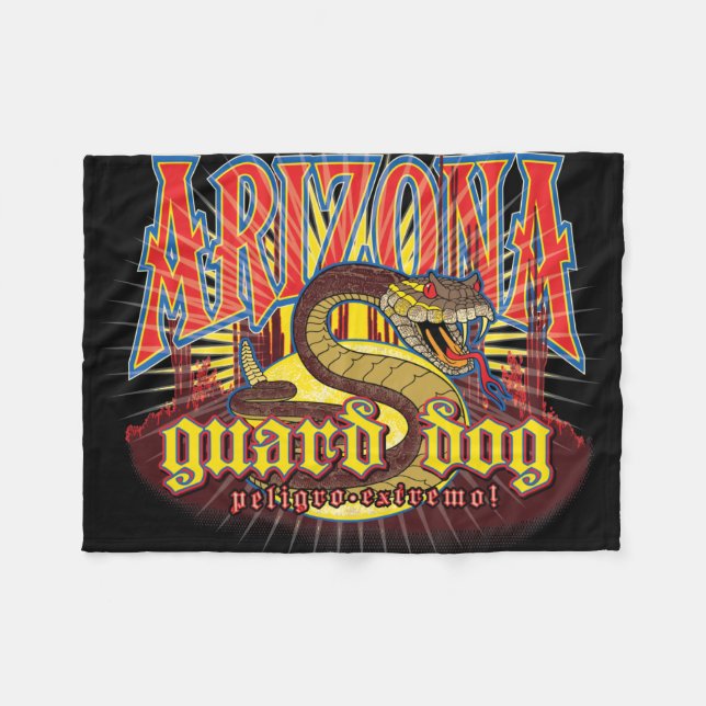 Arizona Orm Konst Fleecefilt (Framsidan (Horisontell))