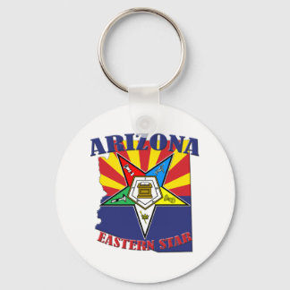 Arizona Östra Star Statlig flagga Nyckelring