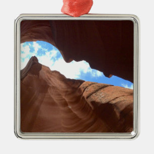 ARIZONA - Övre Antelope Canyon B - Red Sten Julgransprydnad Metall