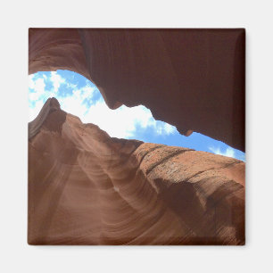 ARIZONA - Övre antilop Canyon B - Röd Sten Magnet