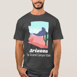 Arizona Proud State Motto The Grand Canyon State d T Shirt