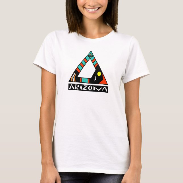 Arizona Pyramid Logotyp T-shirt (Framsida)