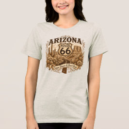 Arizona Red Rock Canyon Saguaro Solnedgång Retro S T Shirt
