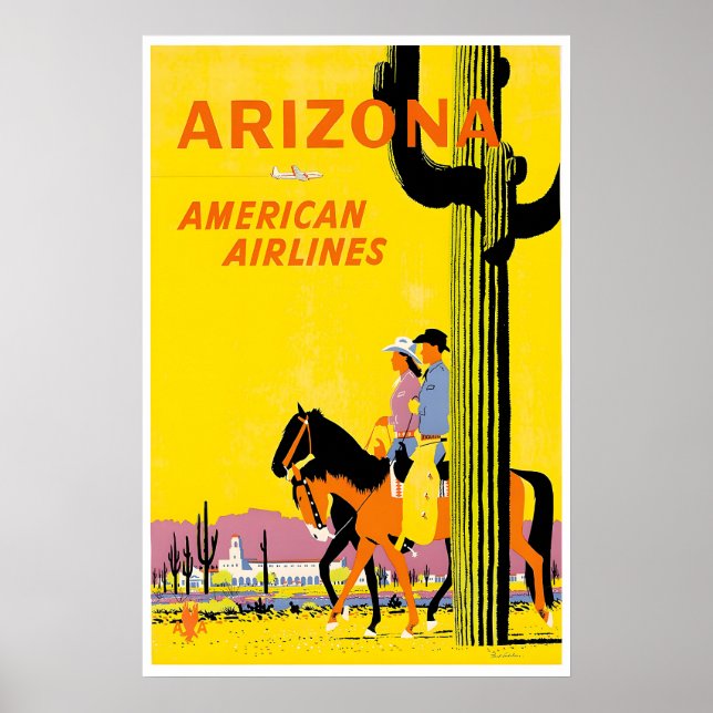 Arizona Resor Affisch Hem Väggkonst Pris (Framsidan)