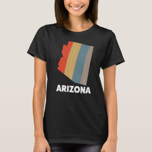 Arizona Retro American State USA T Shirt