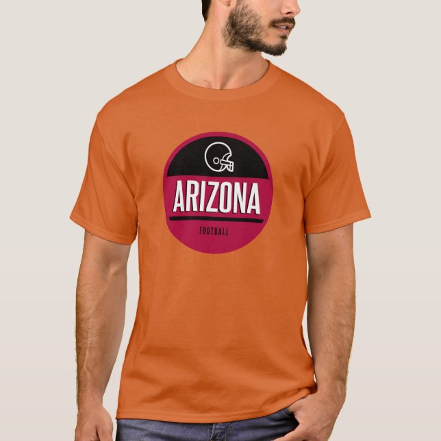 Arizona retro-fotboll t shirt (Framsida)