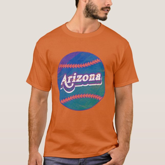 Arizona Retro T Shirt (Framsida)