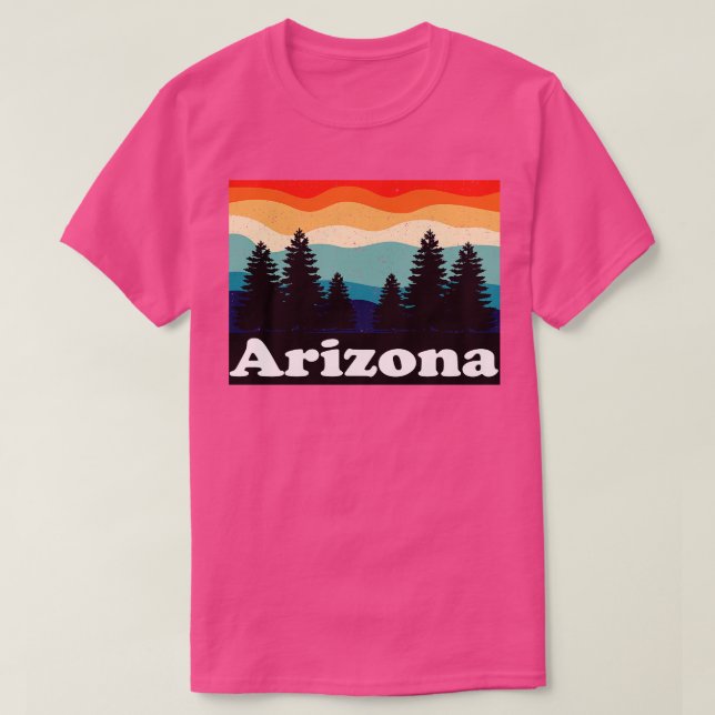 Arizona Retro T Shirt (Design framsida)