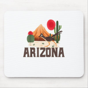 Arizona Roadrunner Retro Boho Desert Cactus Musmatta