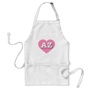 Arizona Rosa Heart - I kärlek AZ Förkläde