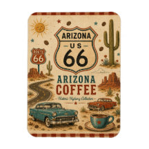 Arizona Route 66 Desert Diner Minnen