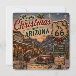 Arizona Route 66 Julhälsningar