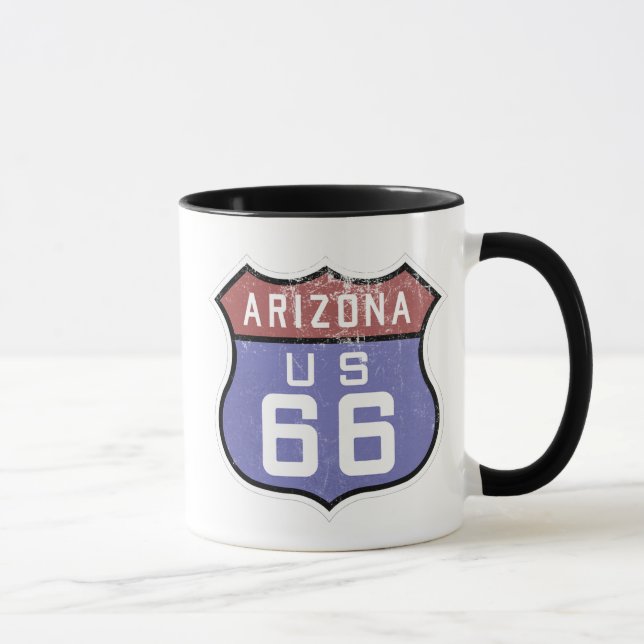 Arizona Route 66 Kaffe Mugg (Höger)