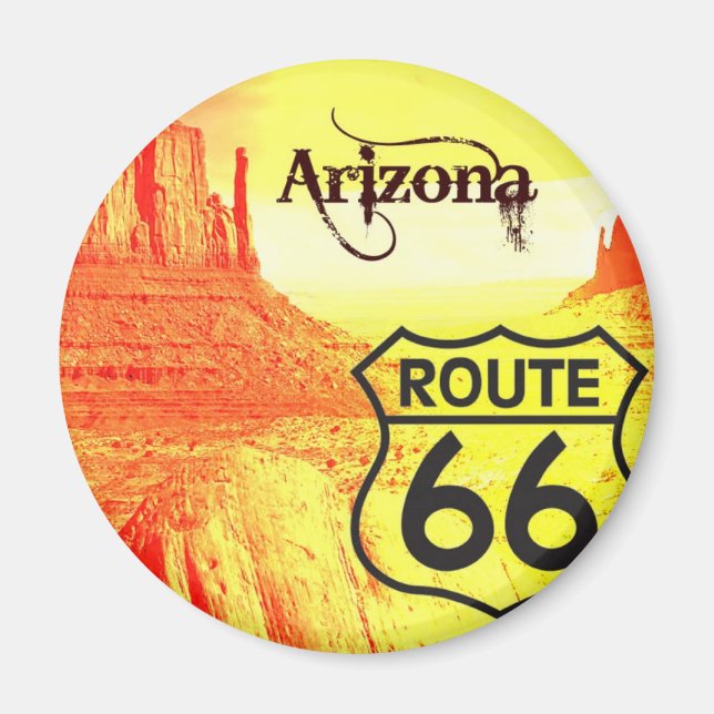 Arizona Route 66 Magnet (Framsidan)