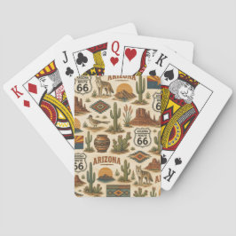 Arizona Route 66 Ökenpokerlek Casinokort