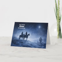 Arizona Säsongens Hälsningar Jul Cowboy