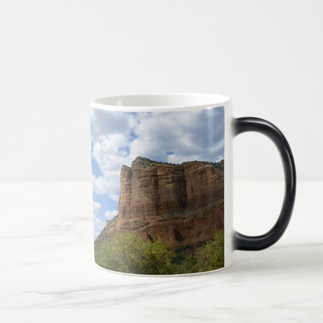 Arizona/sätta en klocka på sten/Sedona Magisk Mugg (Höger)