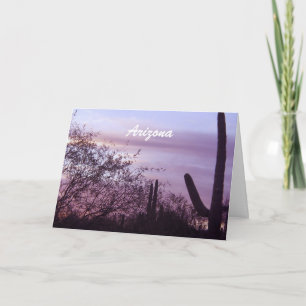 Arizona Scenia Lila Himlar Kort
