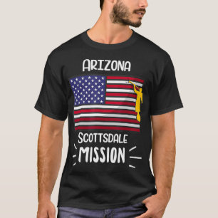 Arizona Scottsdale Mormon LDS Uppdrag missionär T Shirt